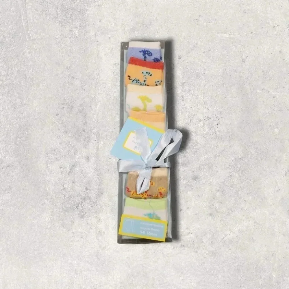 Baby 7 Day Socks Gift Set, Boys Set 1